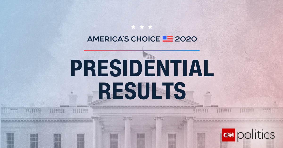 Presidential Election Results And Electoral Map 2020