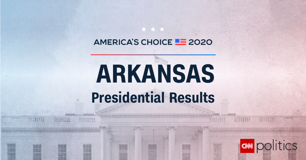 Arkansas Presidential Election Results And Maps 2020