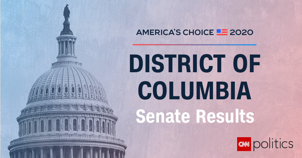 District of Columbia Senate Election Results and Maps 2020