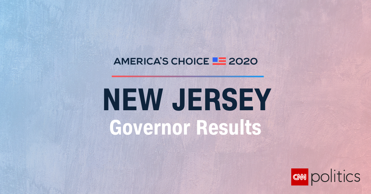 New Jersey Governor Election Results And Maps 2020