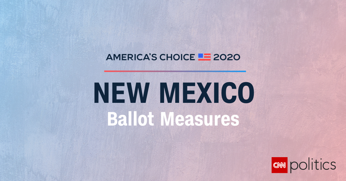 New Mexico Ballot Measure Results 2020