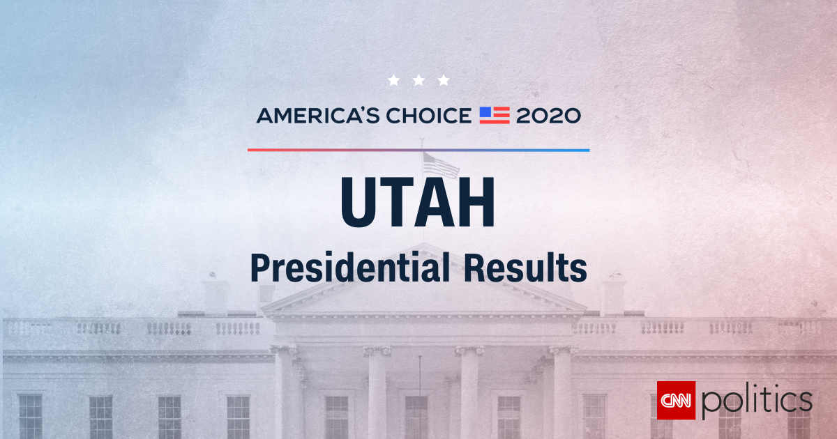 Utah Presidential Election Results And Maps 2020