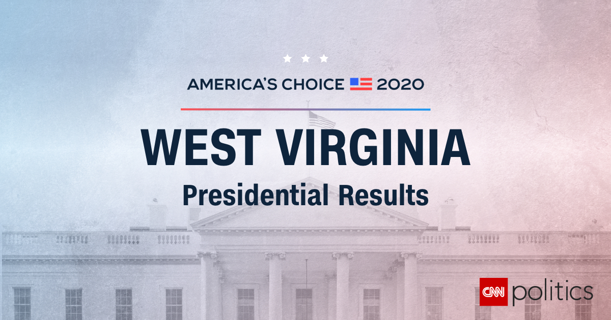 West Virginia Presidential Election Results and Maps 2020