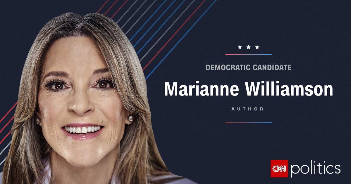 Marianne Williamson 2020: Polls, news and on the issues