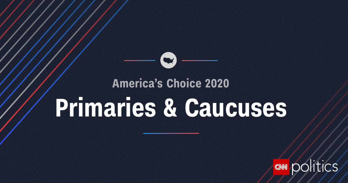 2020 Primary And Caucus Results Map And Delegates