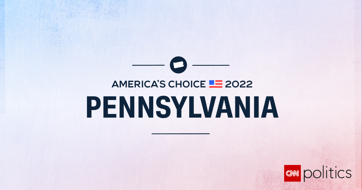 Pennsylvania Election Results and Maps 2022 CNN Politics
