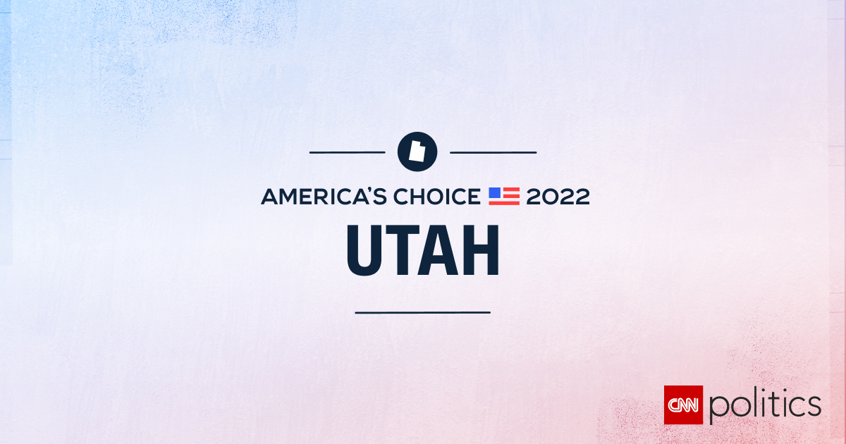 Utah Election Results and Maps 2022 CNN Politics