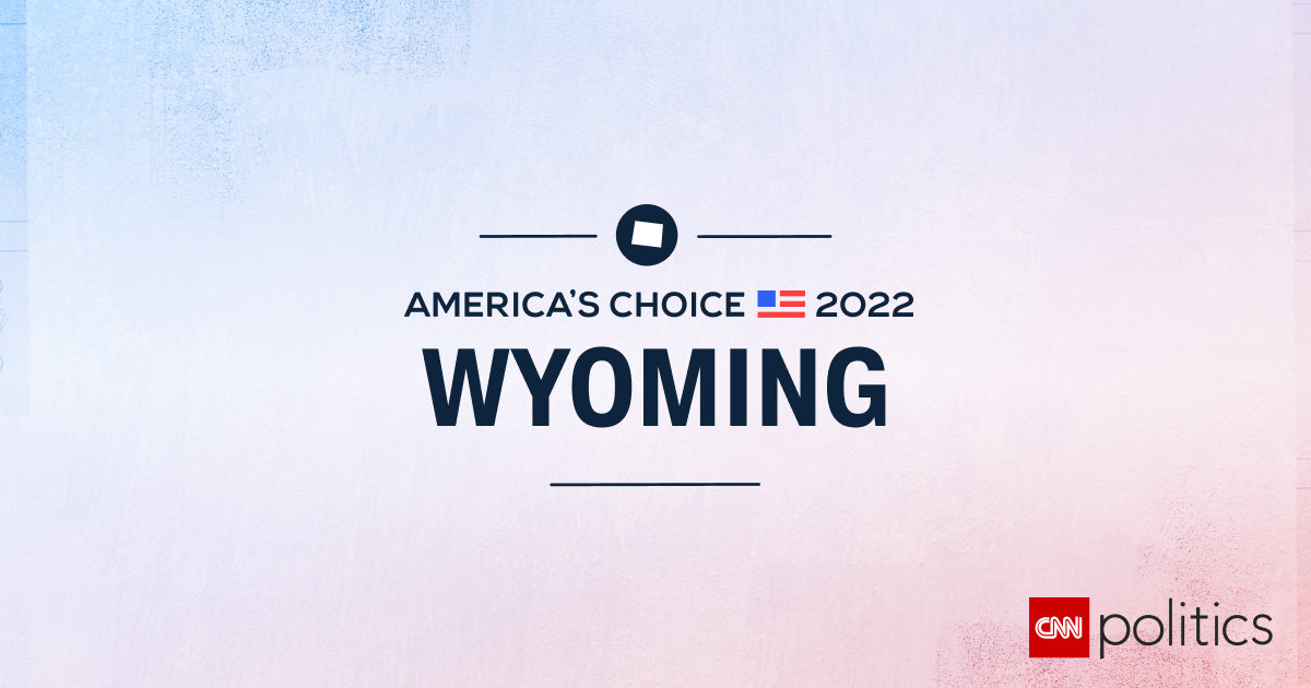 Wyoming Election Results and Maps 2022 CNN Politics
