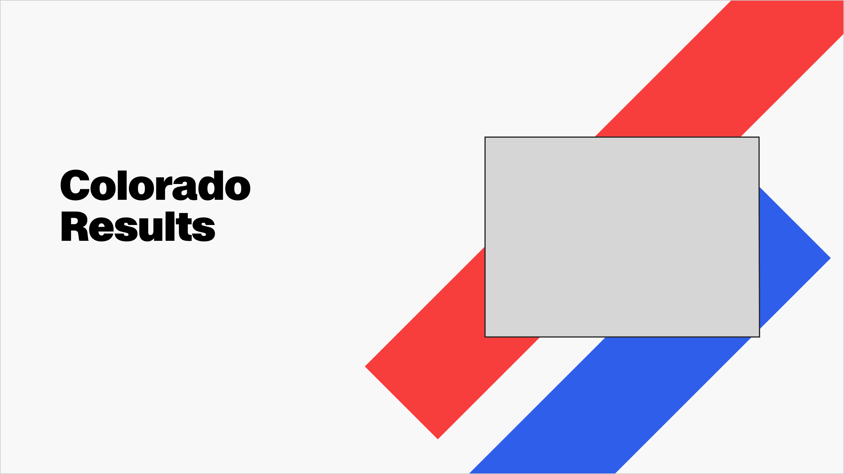 Colorado Democratic and Republican primary election results and maps ...