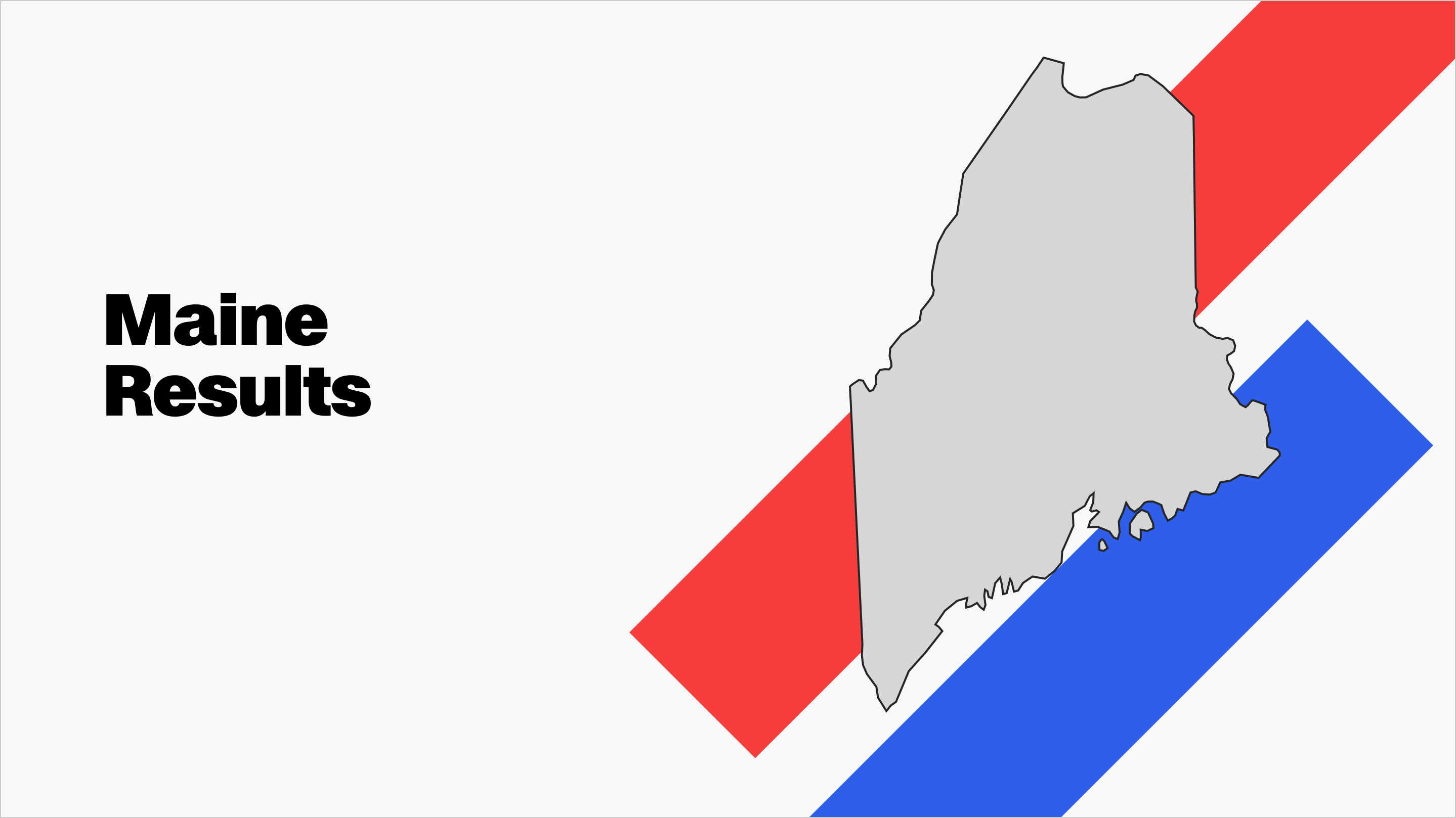 Maine Democratic and Republican primary election results and maps 2024