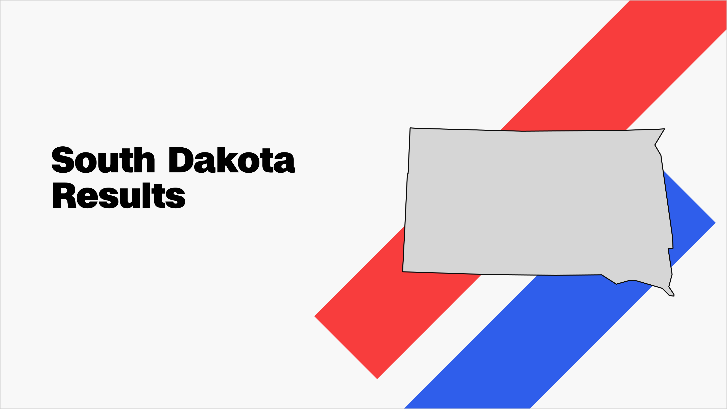 South Dakota Presidential Republican primary election results and maps